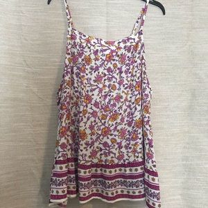 Flowy Floral Tank Top